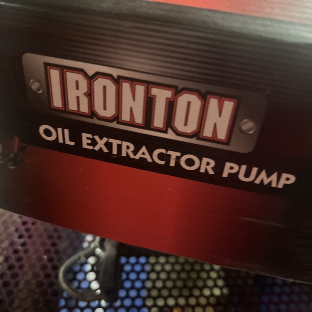 Ironton Oil Extractor Pump--New