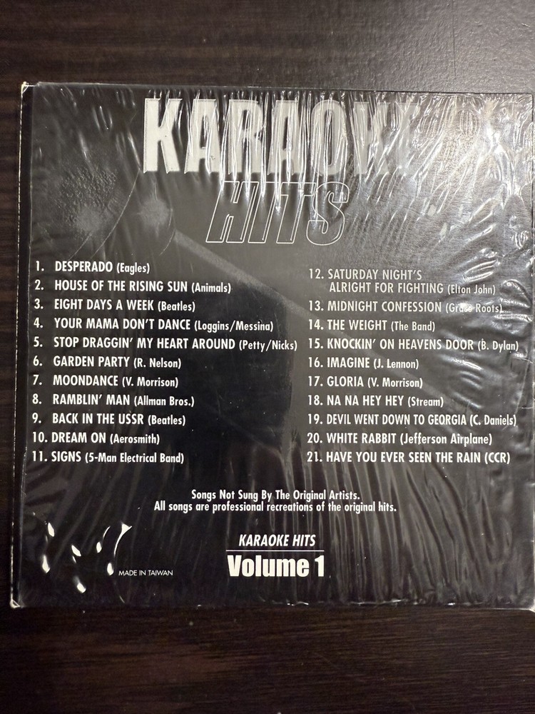 Karaoke Hits Volume 1-27