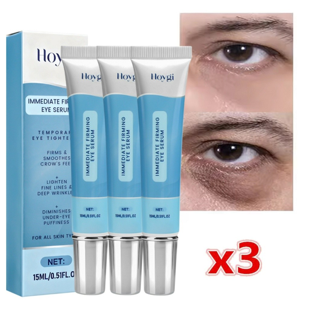 3-Under Eye Cream Remove Dark Circles Bags Face Lines Ageless Wrinkles Puffy Eye