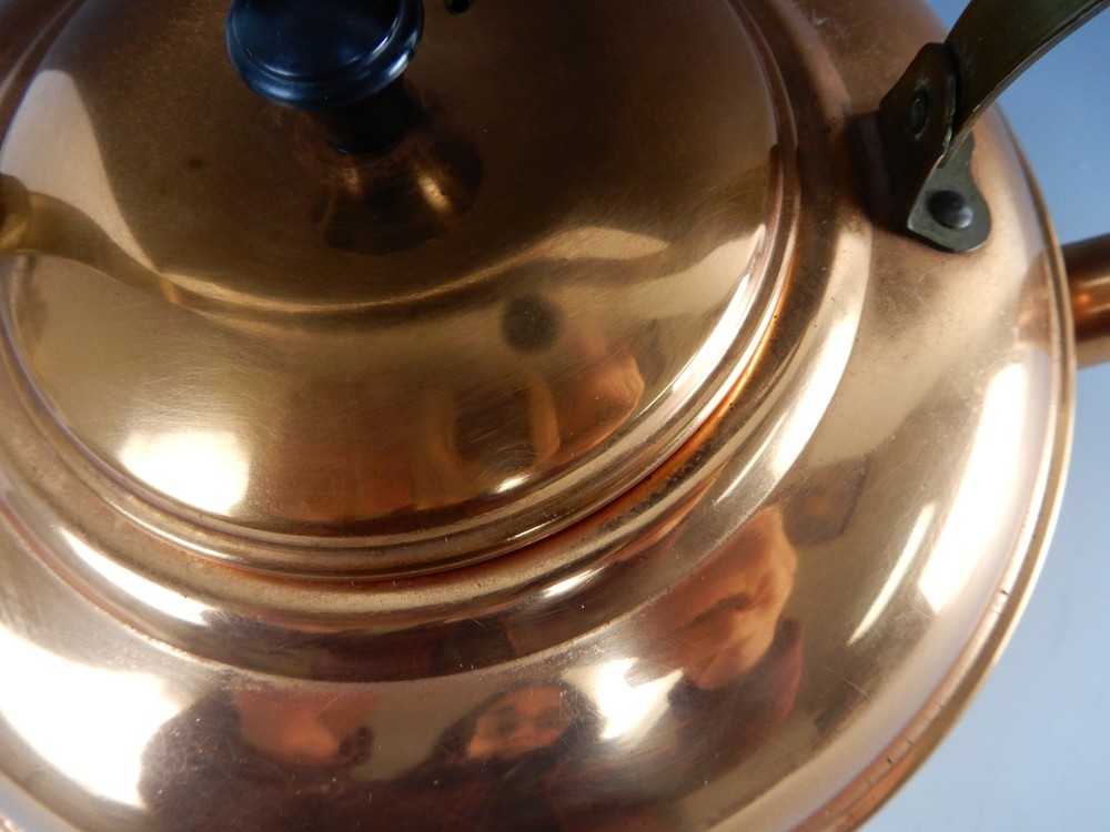 Vintage Coppercraft Guild Copper & Brass Tea Pot / Kettle