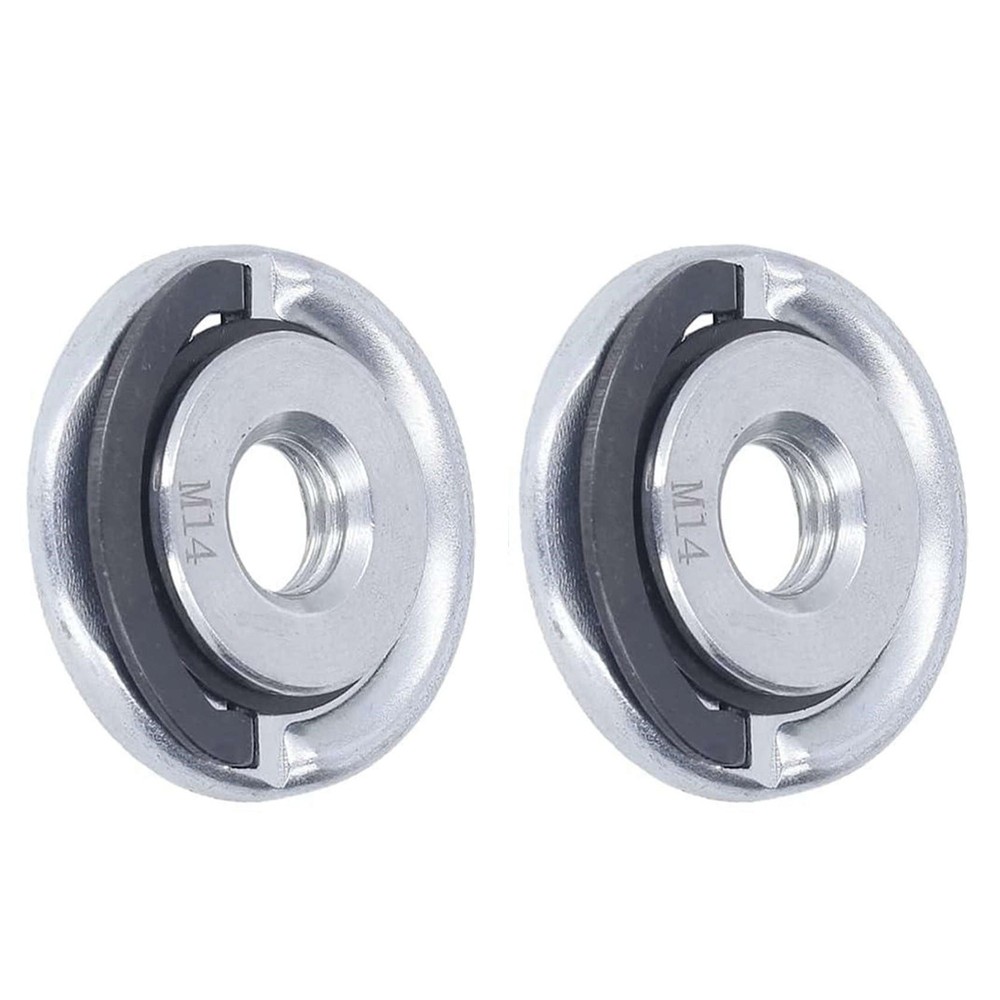 2x M14 Self-Locking Pressing Plate for Angle Grinder Diamond and Cup Grinding