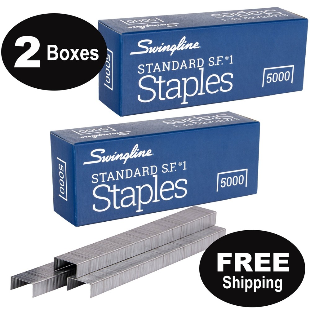 Swingline Standard S.F. 1 Staples 35108, Chisel Point, 2 Boxes