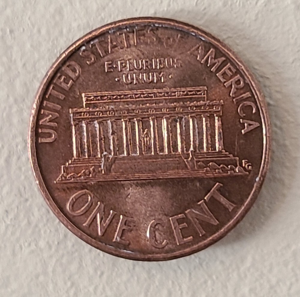 1999 Penny, No Mint mark, Error, Close "S-OF"