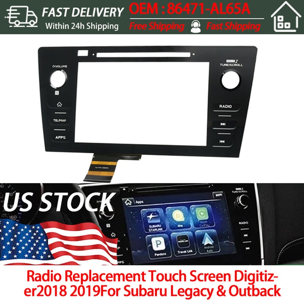 86471-AL65A For 2018 2019 Subaru Legacy Outback LCD Display Touch Screen Radio