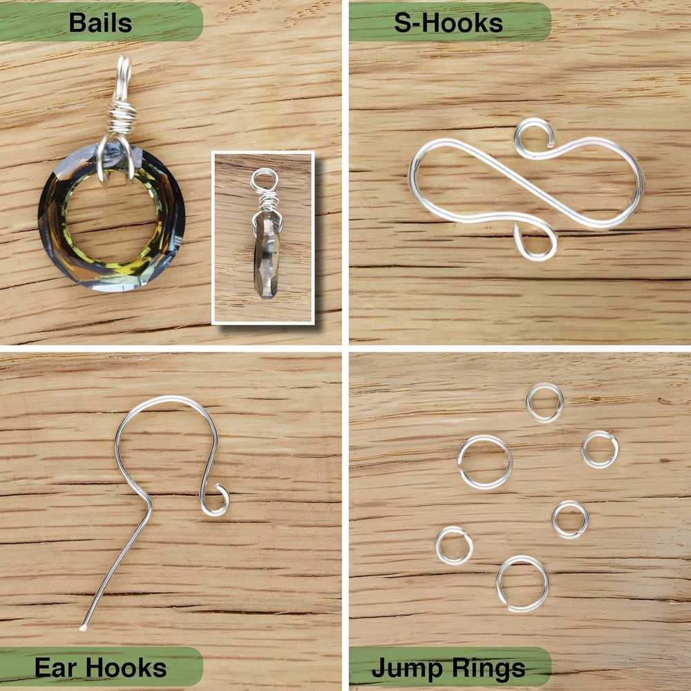Jewelry Maker's Essential: Multi-Size Wire Looping Pliers - Ergonomic Design