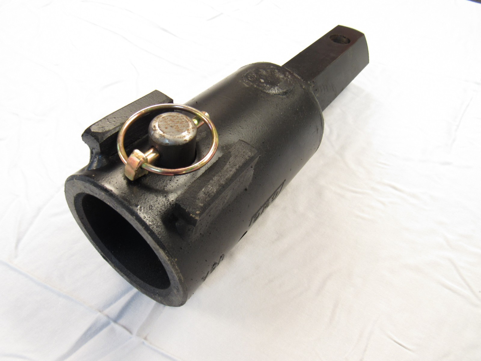 Lowe 2 9/16" Female Round to 2" Male Hex Auger Bit Adapter Conversion Heavy Duty