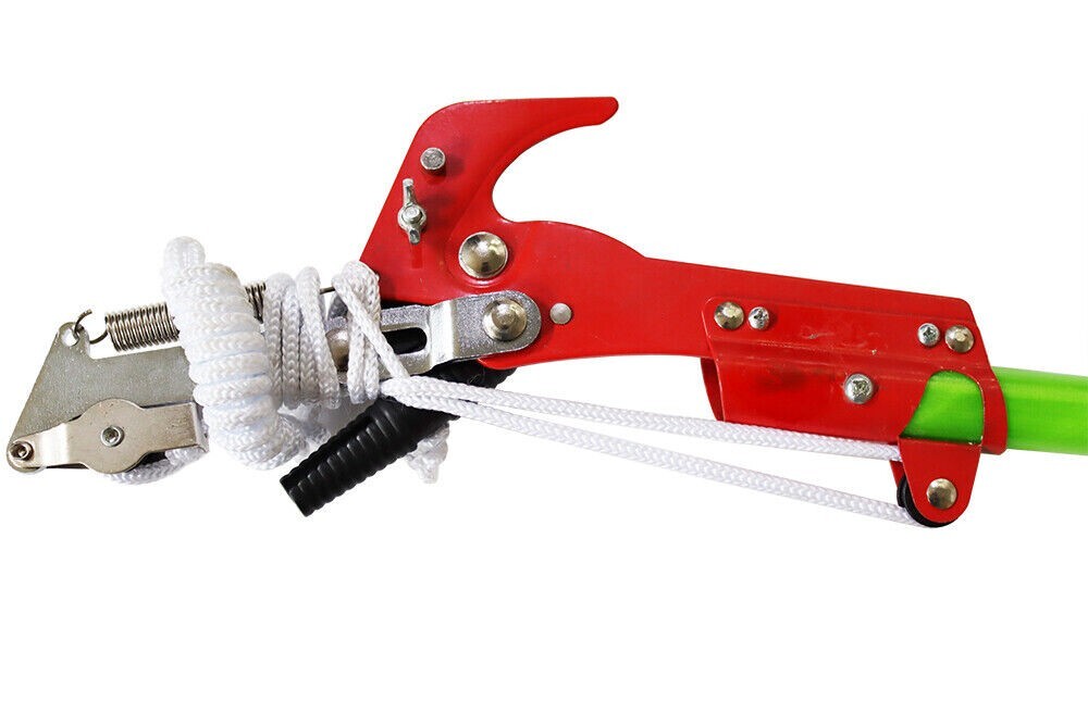 19ft Tree Pole Pruner Assembled High Branch Pruning Tree Saw Gardening Tools New