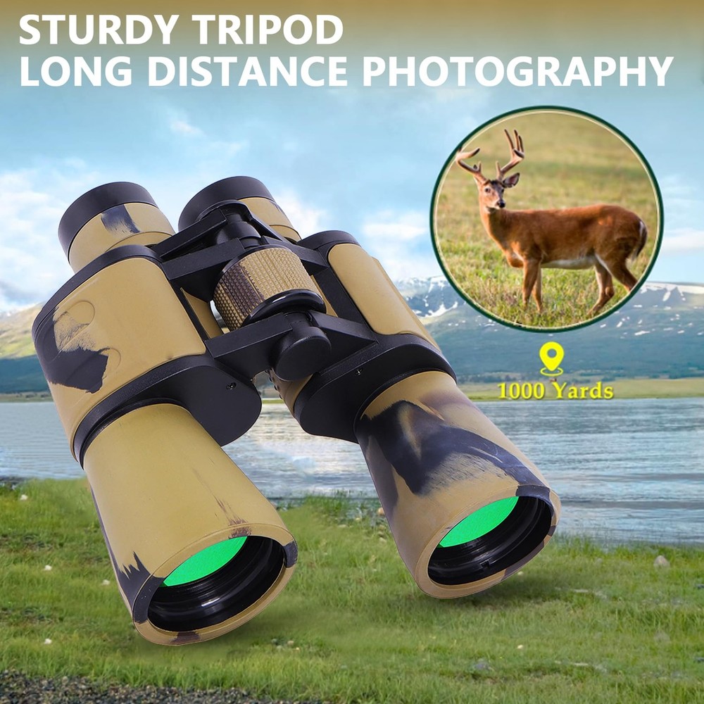 Binoculars 20x50 - Professional High Magnification HD Compact Binoculars for ...