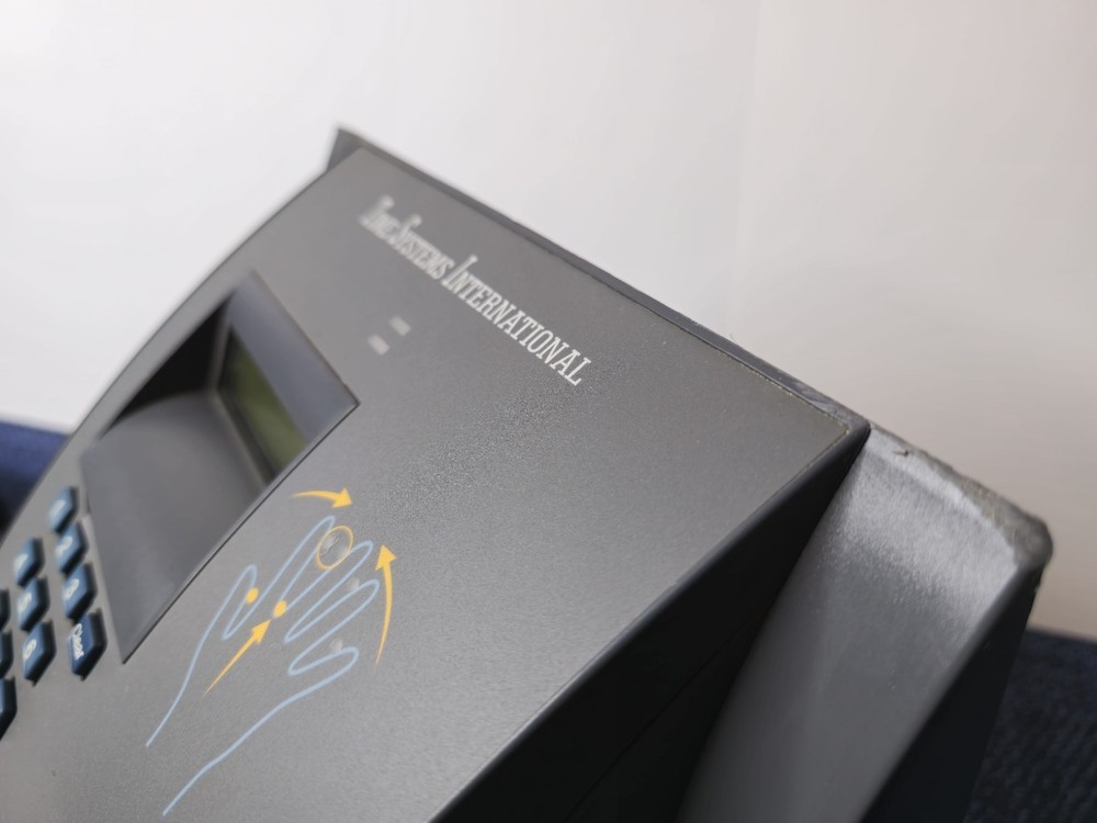 Recognition Systems HandPunch Biometric Time Clock Hand Scanner TSI H 101 | Read