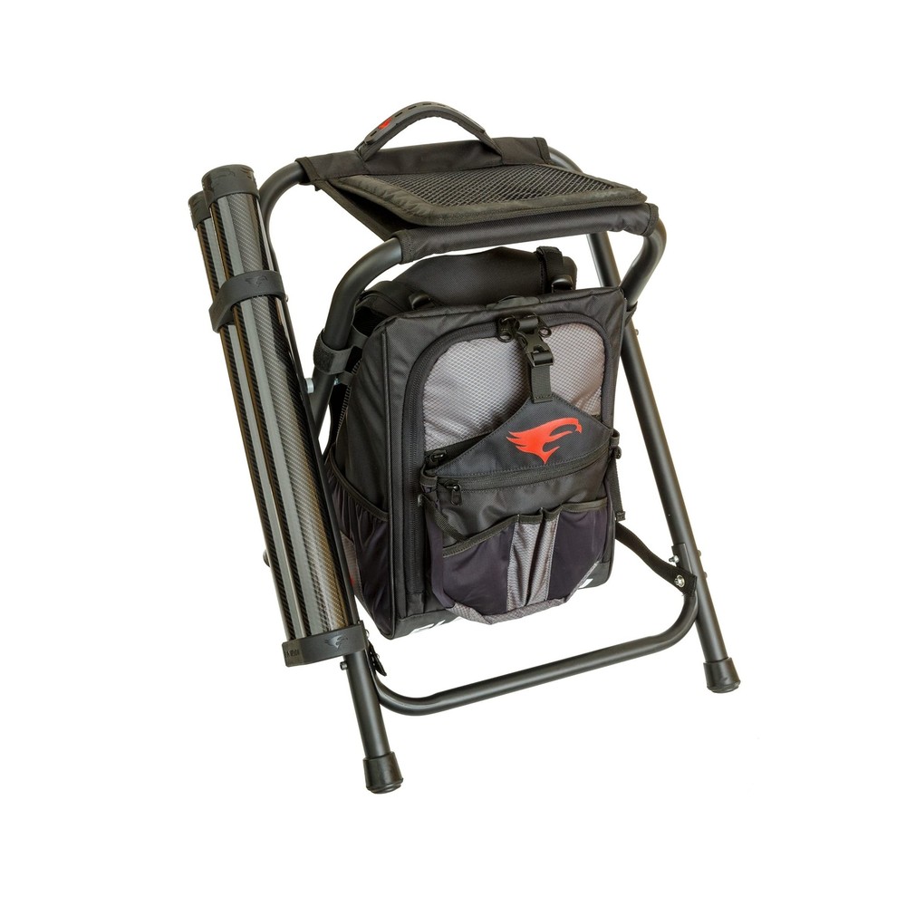Elevation Black Nest Shooters Stool and Backpack