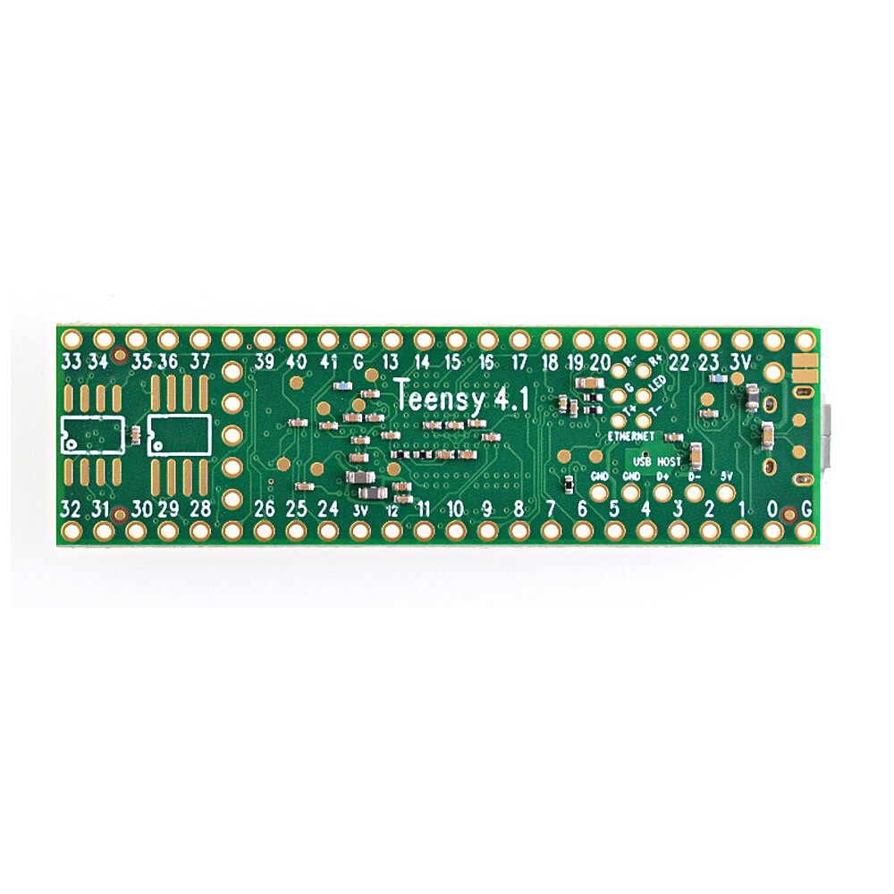 PJRC Teensy 4.1 iMXRT1062 Microcontroller Development Board w/ 2X 8MB PSRAM ICs