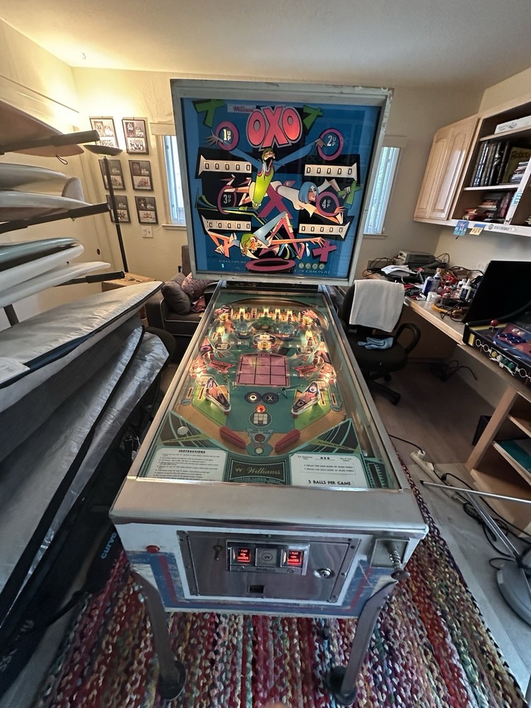 Williams XOX Pinball Machine 1973