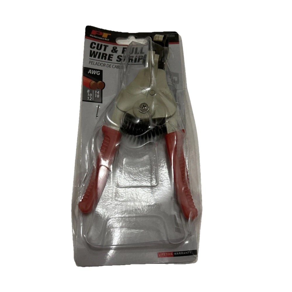 PERFORMANCE TOOL CUT AND PULL WIRE STRIPPER W200