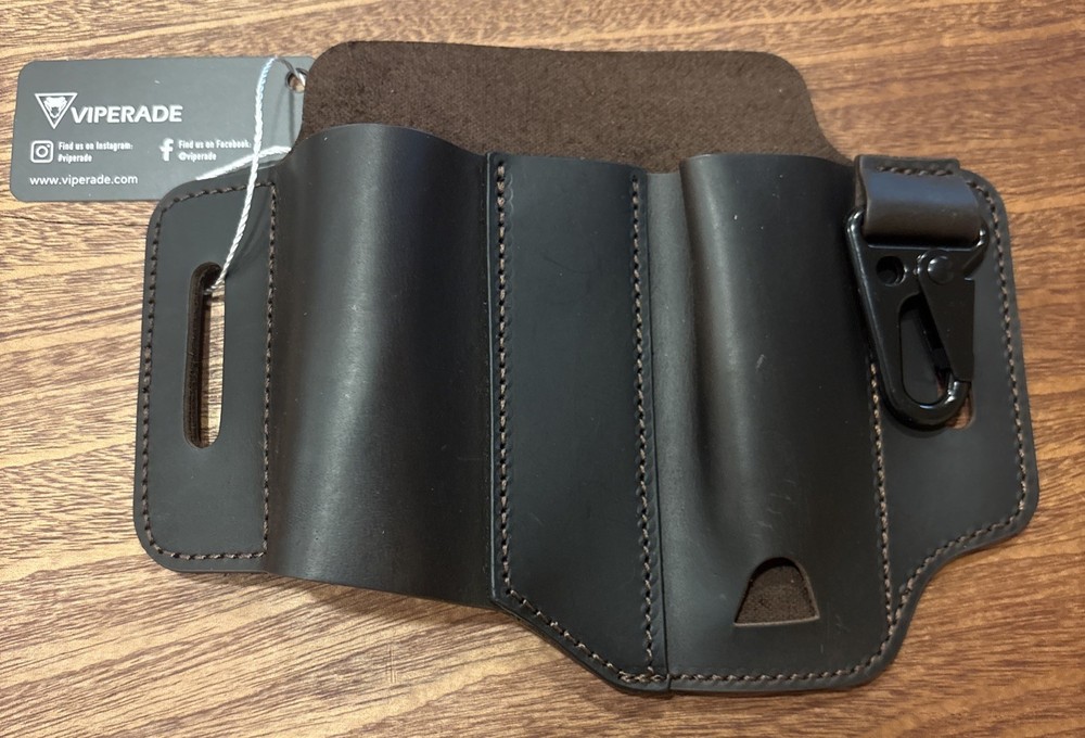 Viperade PJ29 Multitool Sheath with Belt Loop Leather Pouch Brand New