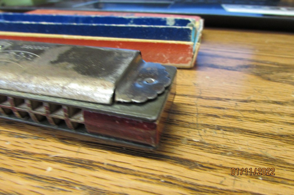 vintage harmonica in c jos fischer schultz mark