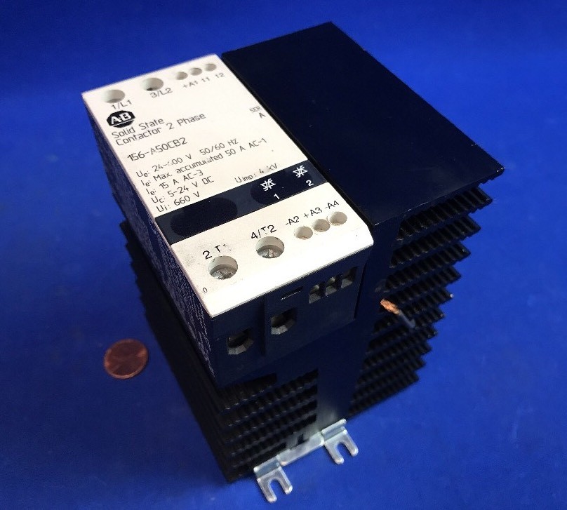 ALLEN BRADLEY 156-A50CB2 SOLID STATE CONTACTOR 2 PHASE