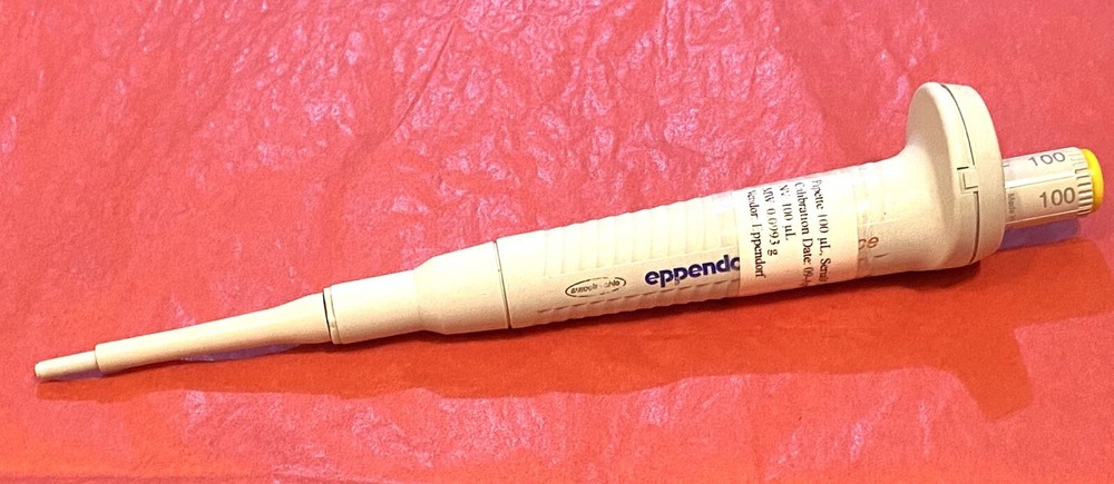 Pipette 100 UL Eppendorf In Great Condition