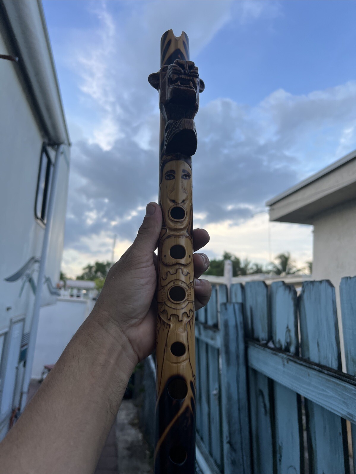 Andean Quenacho in D Major –Handcrafted with Inca