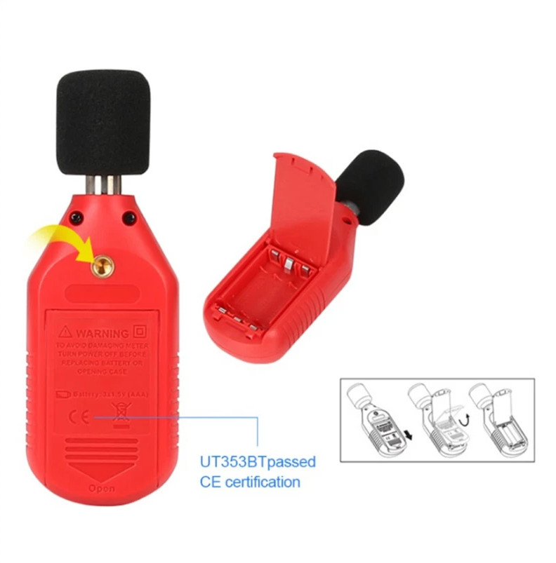 UNI-T UT353-BT Mini Sound Level Meter Adjustable Sample Rate LCD Backlight