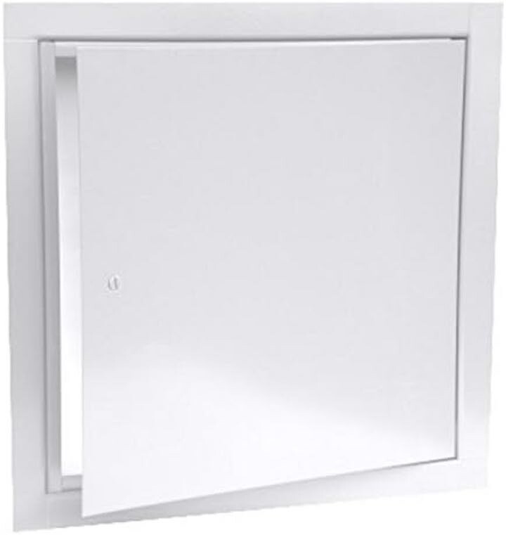 9TM 8" x 8" Flush Universal Access Door Panel, Primed for Paint