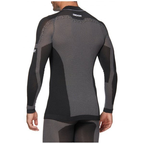 SixS BreezyTouch Long Sleeve Jersey Base Layer Black/Carbon