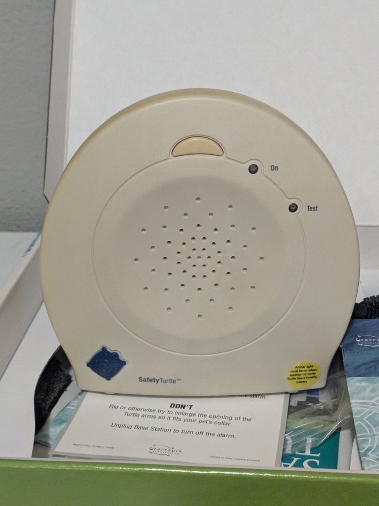 Safety Turtle B102 Pool Alarm Base Station & 2 Turtle Receptacles
