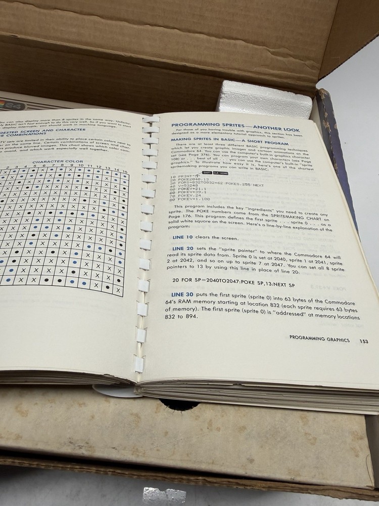 VINTAGE 1992 Commodore 64 C64 Breadbin Computer System - Cosmetic Damage -