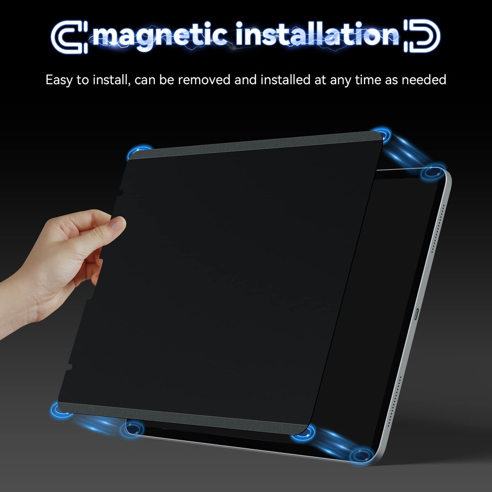 Magnetic Privacy Screen Protector for iPad Pro 12.9" (6th/5th/4th/3rd Gen)