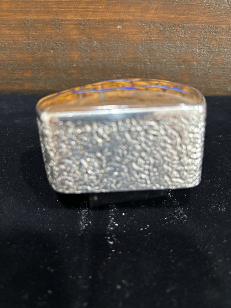 Handmade Sterling Silver Yowah Boulder Opal Box