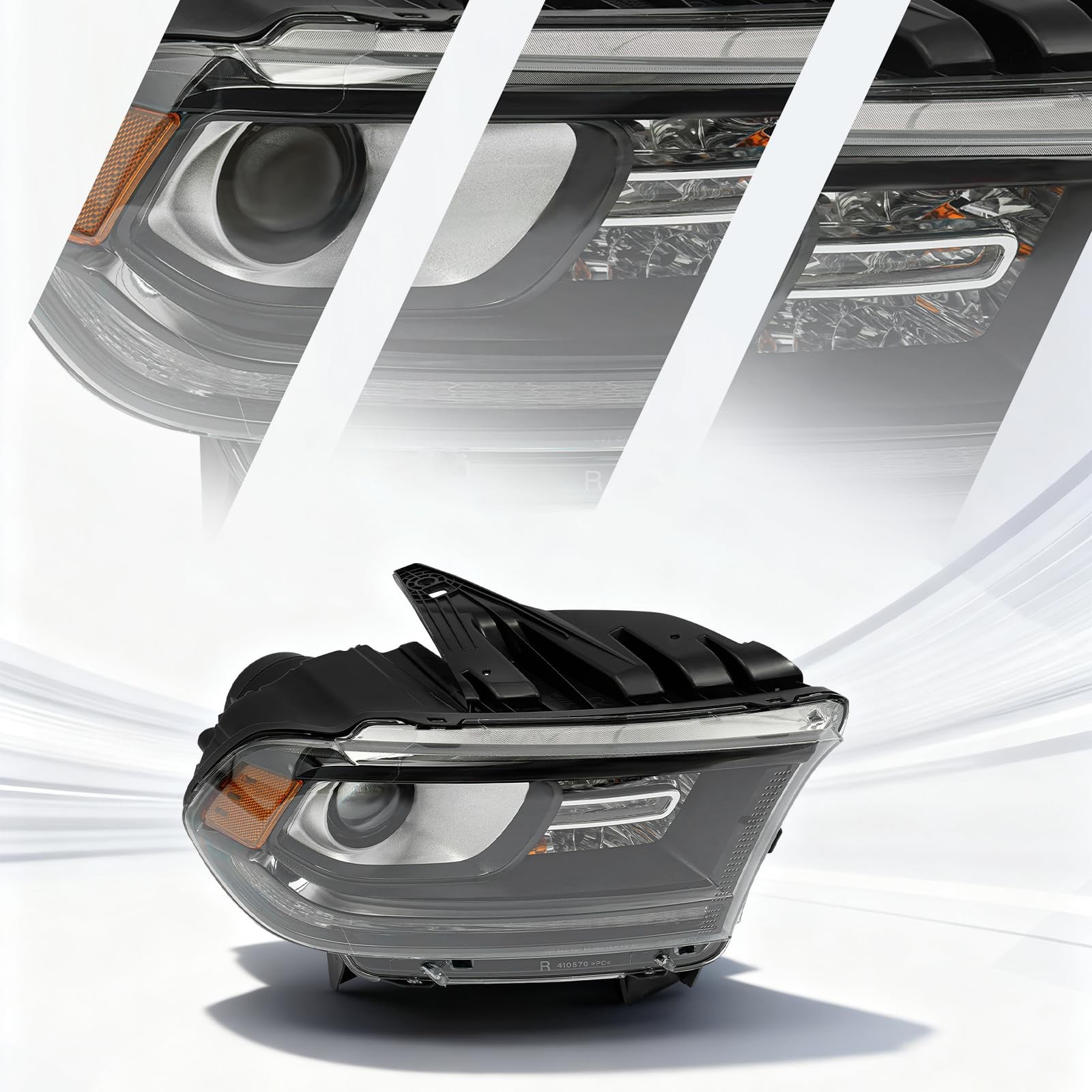 For Dodge Durango 2016-20 HID Headlight Lamp Assembly w/LED DRL Right Side