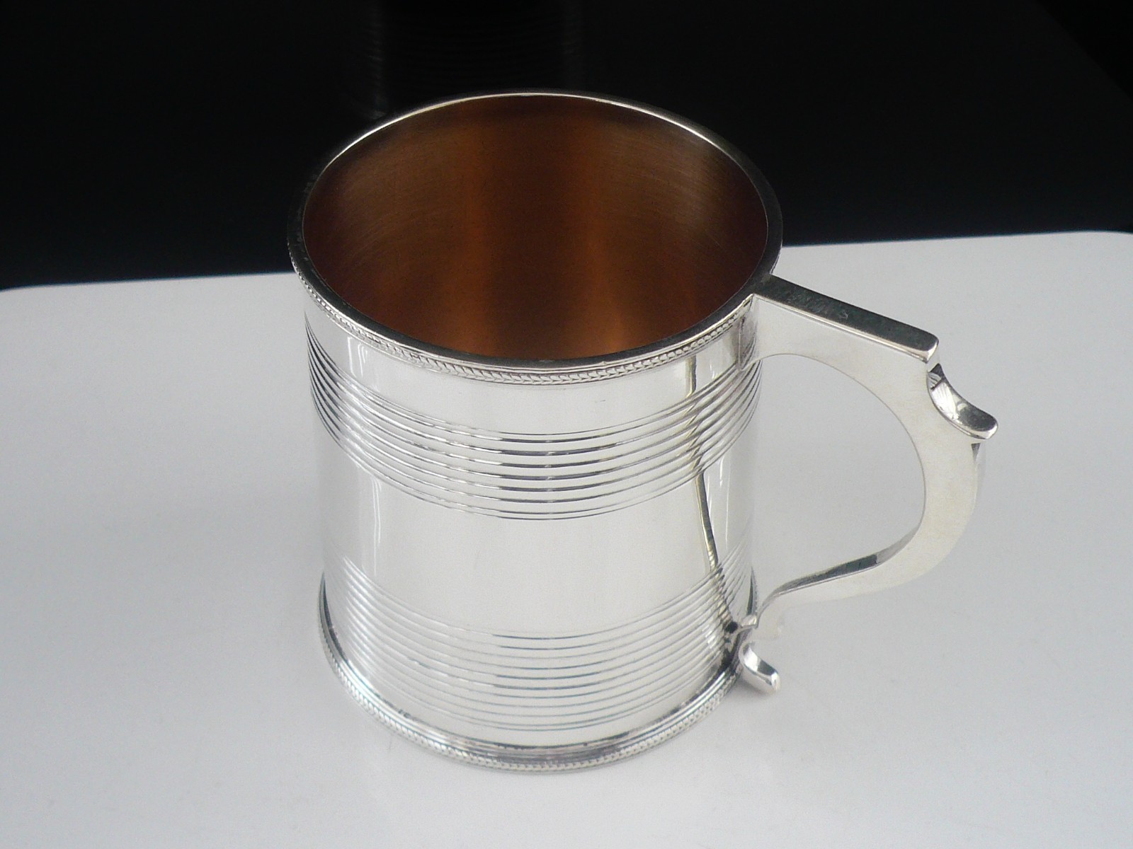 Antique Sterling Silver Tankard, Benjamin Preston, Hallmarked London 1826
