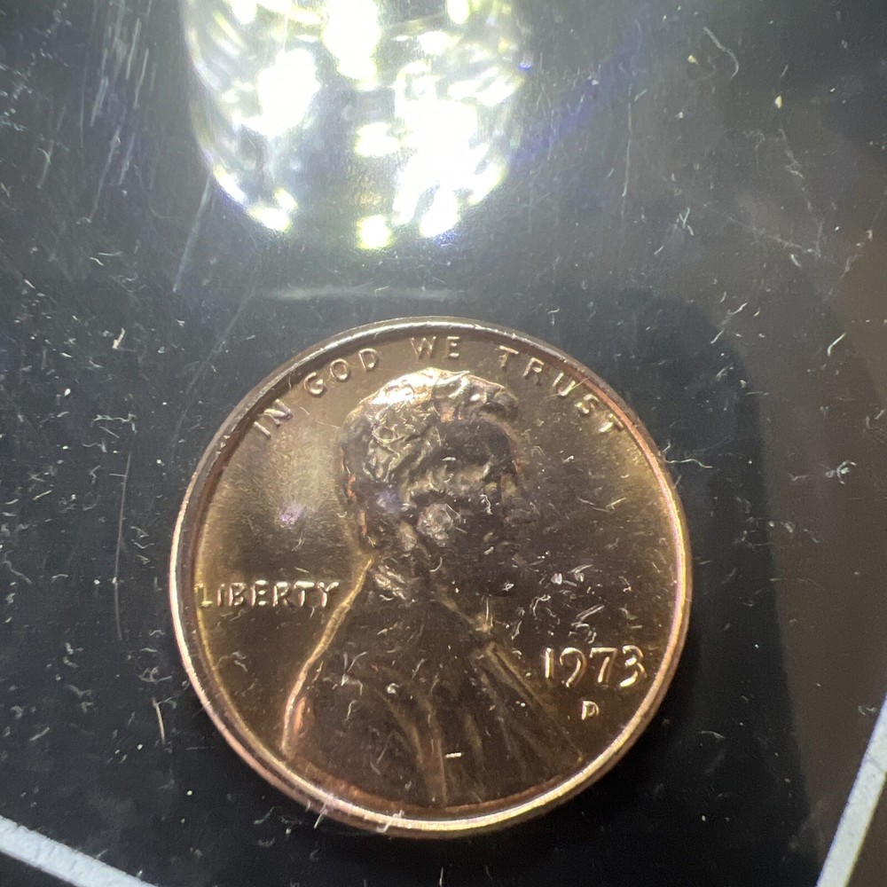 1973 D 1C RD Lincoln Cent