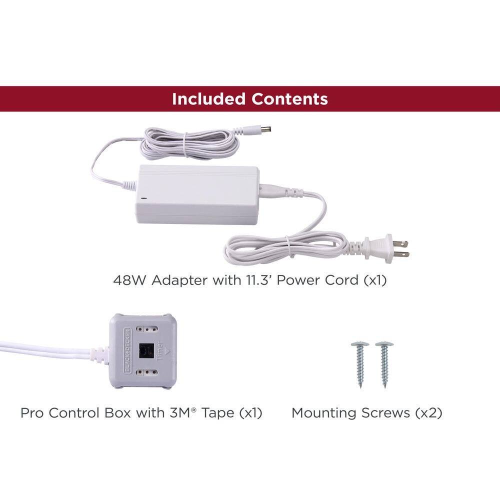 Push Wire 48-Watt Plug-In Adapter (LEDUC-48WP)