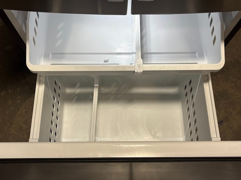 GE ENERGY STAR GFE24JYKHFFS 33" Stainless 23.6 Cu. Ft. French-Door Refrigerator