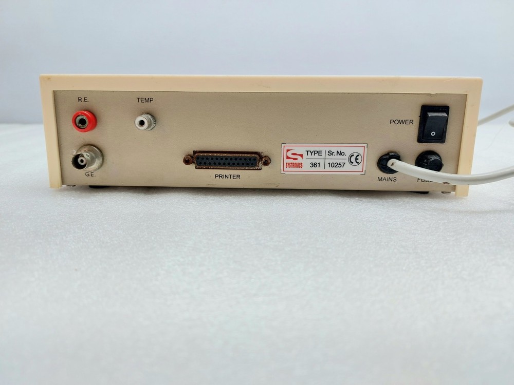 Systronics U Ph System 361 Microcontroller Based Ph Meter