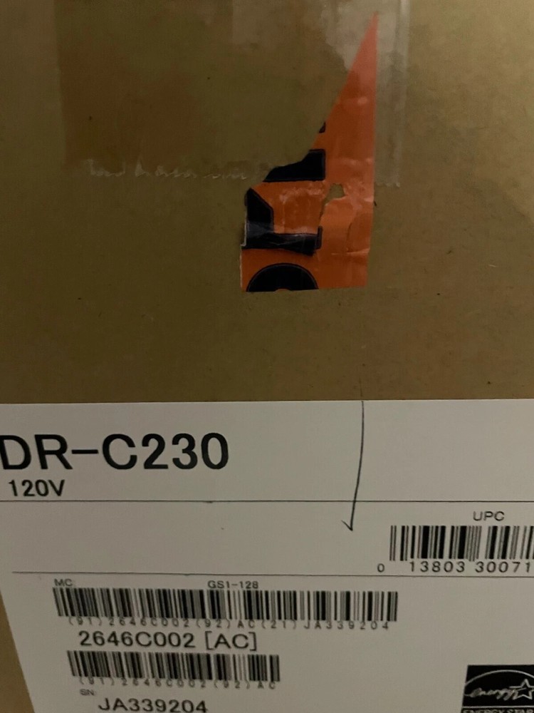 Canon imageFORMULA DR-C230 Sheetfed Scanner - 600 dpi Optical