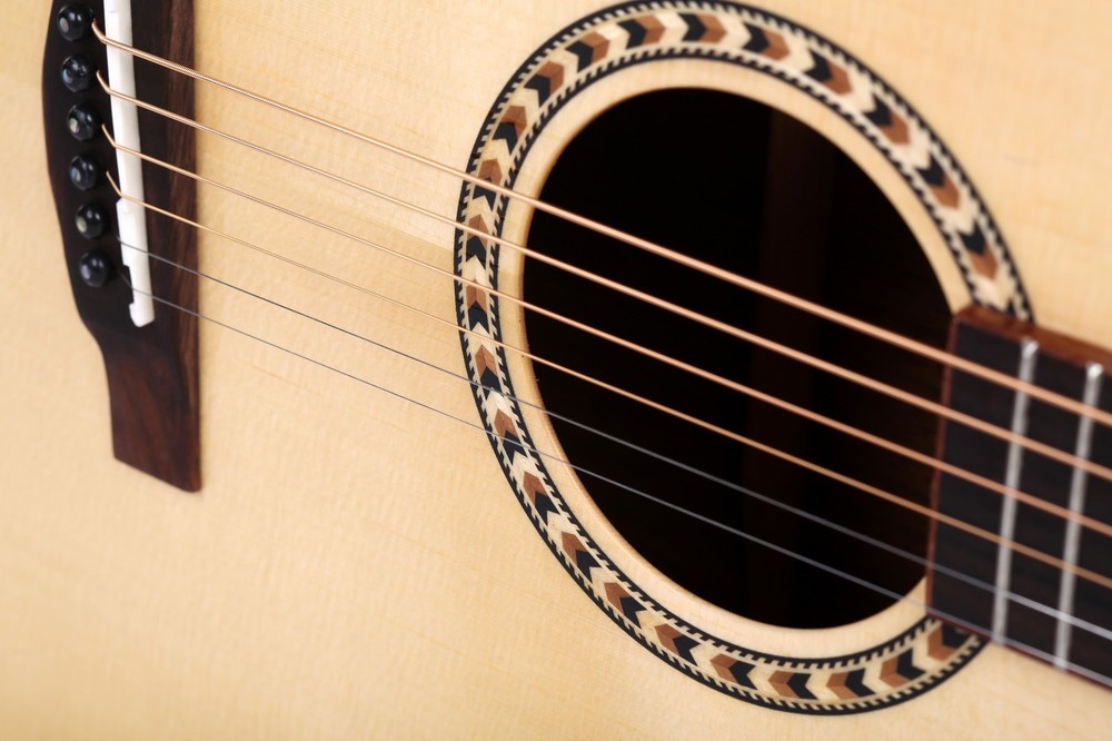 STANSEN T-800D High-Quality Acoustic Guitar, Solid Spruce Top