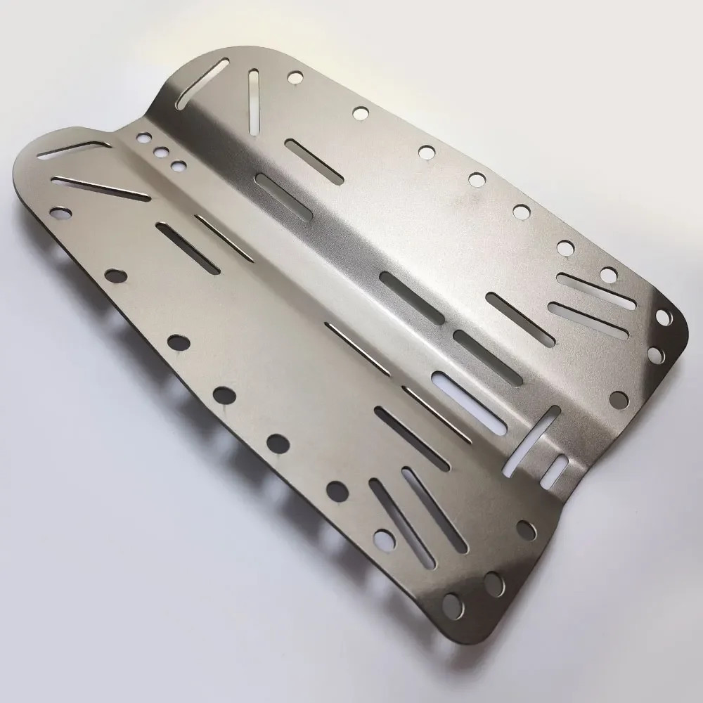 Titanium Alloy Dive Backplate Scuba Diving BCD Harness Back Plate