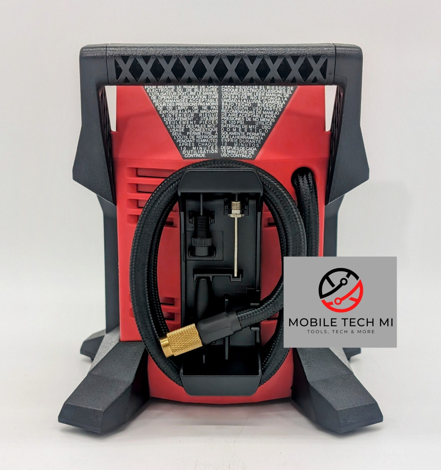 Milwaukee 2475-20 M12 Cordless Compact Car Tire Inflator Portable 12V Brand NEW