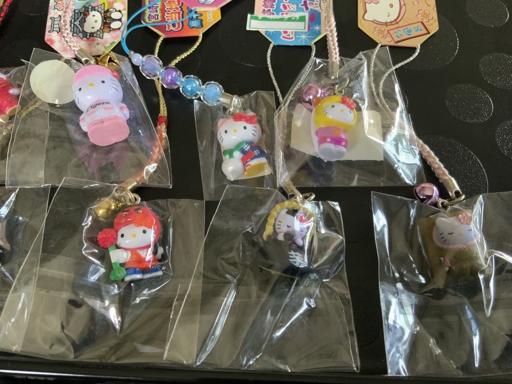 Sanrio Hello kitty Strap Keychain JAPAN