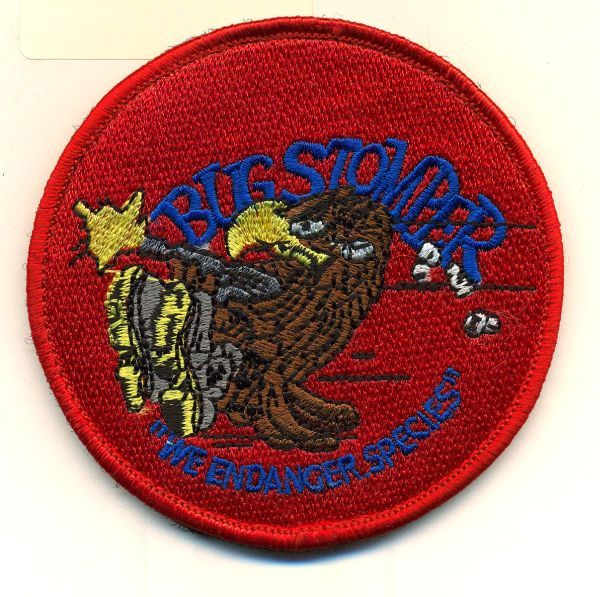 ALIEN "BUG STOMPERS" VEL-KRO PATCH - ALIEN15V