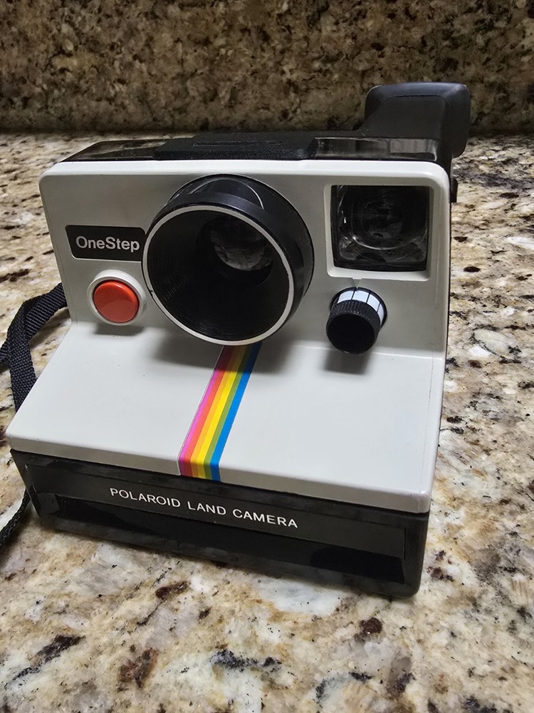 Vintage One Step Polaroid Land Camera Instant Camera, Untested Clean!