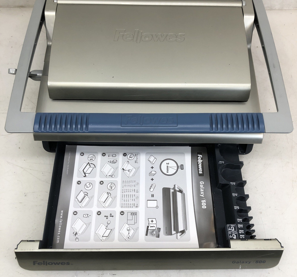 Fellowes Galaxy 500 Manual Comb Binder 1/4"-2"