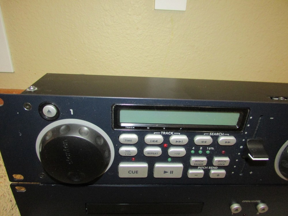 Stanton C.500 Professional DJ Dual Deck CD Player & Control Panel w/Cables Works