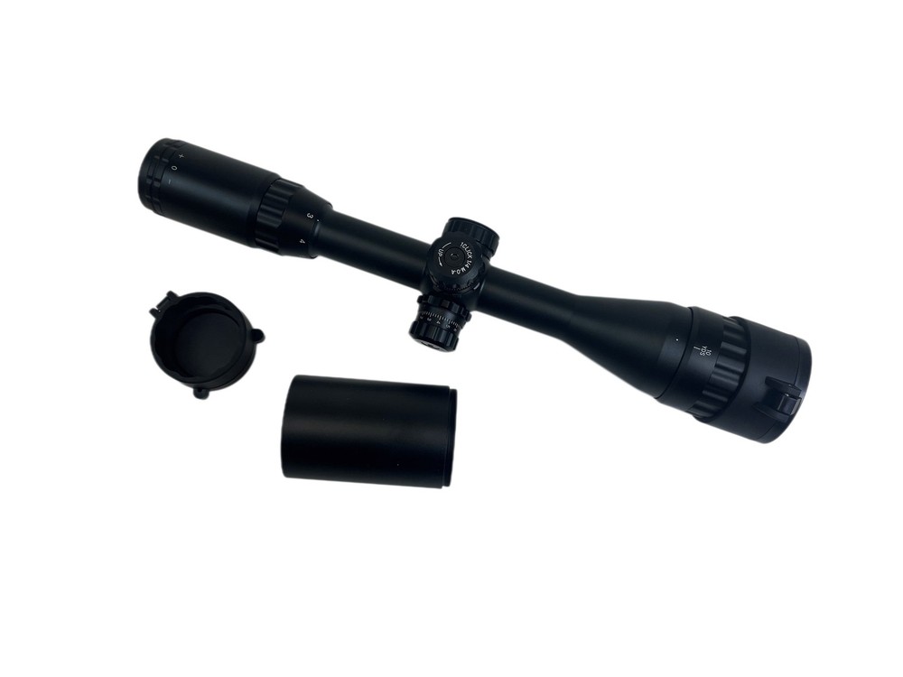 Riflescope 3-9X40AOL AO Adjust RGB Illum Pull Push High Ring