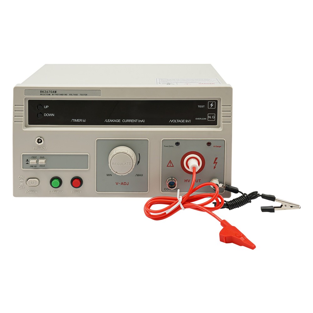 Hi-Pot Tester Insulation Resistance Testing Tool 5KV AC Withstand Tester Current