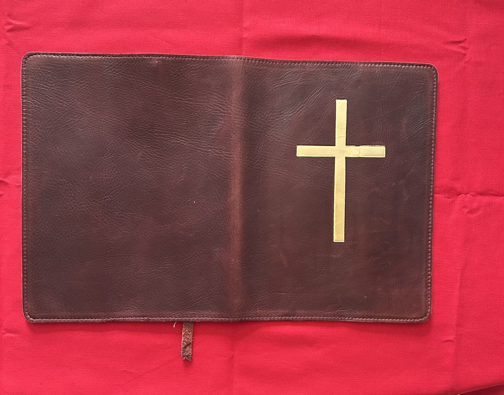 Genuine Leather Bible Covers: 2x Large, 2x medium, 2x Small
