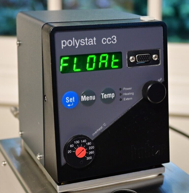 Huber Polystat cc3 Mini Benchtop Circulating Heating Water Bath Model CC S3