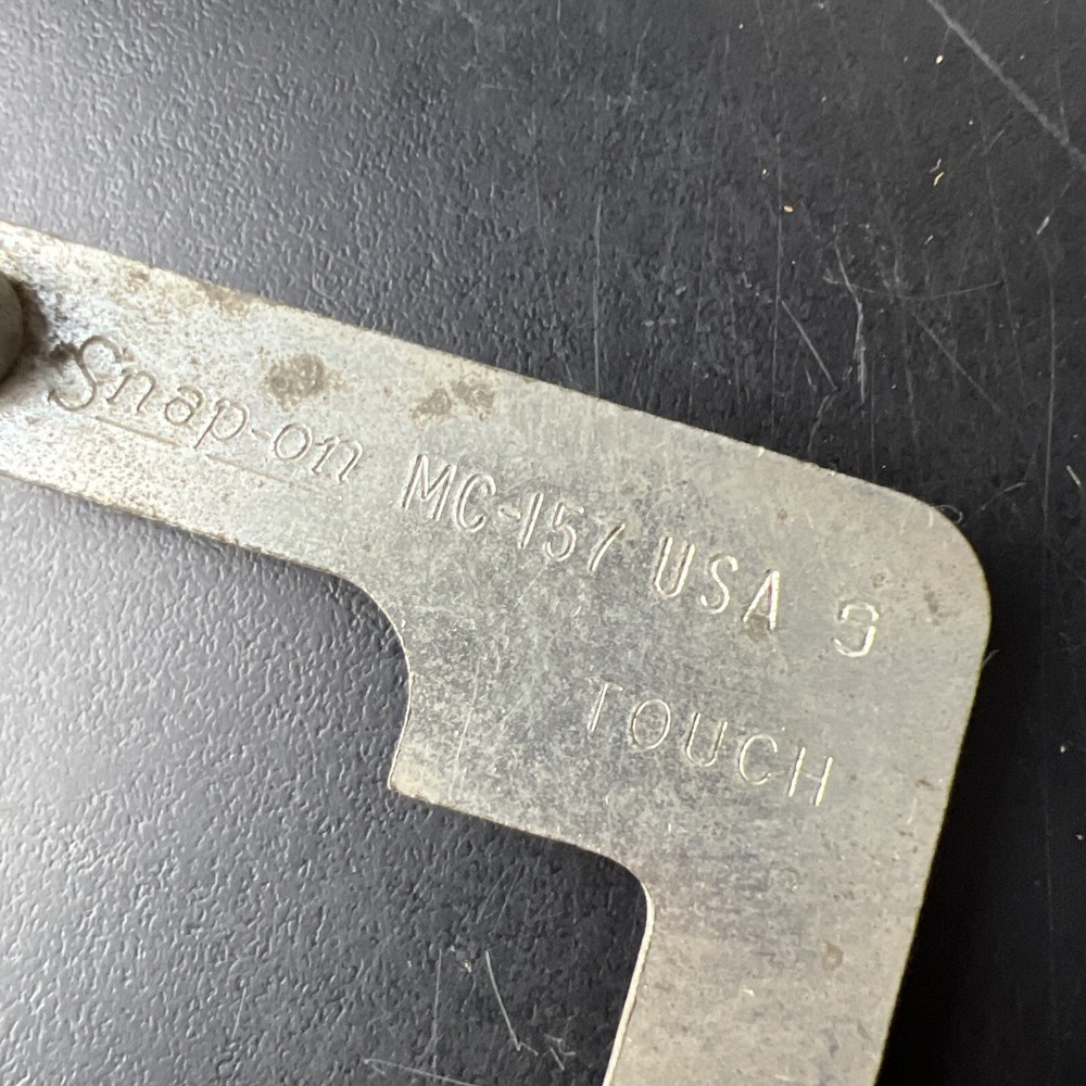 Vintage 1955 Snap-on Tools MC-157 Float Level Gauge Carburetor Tool Touch