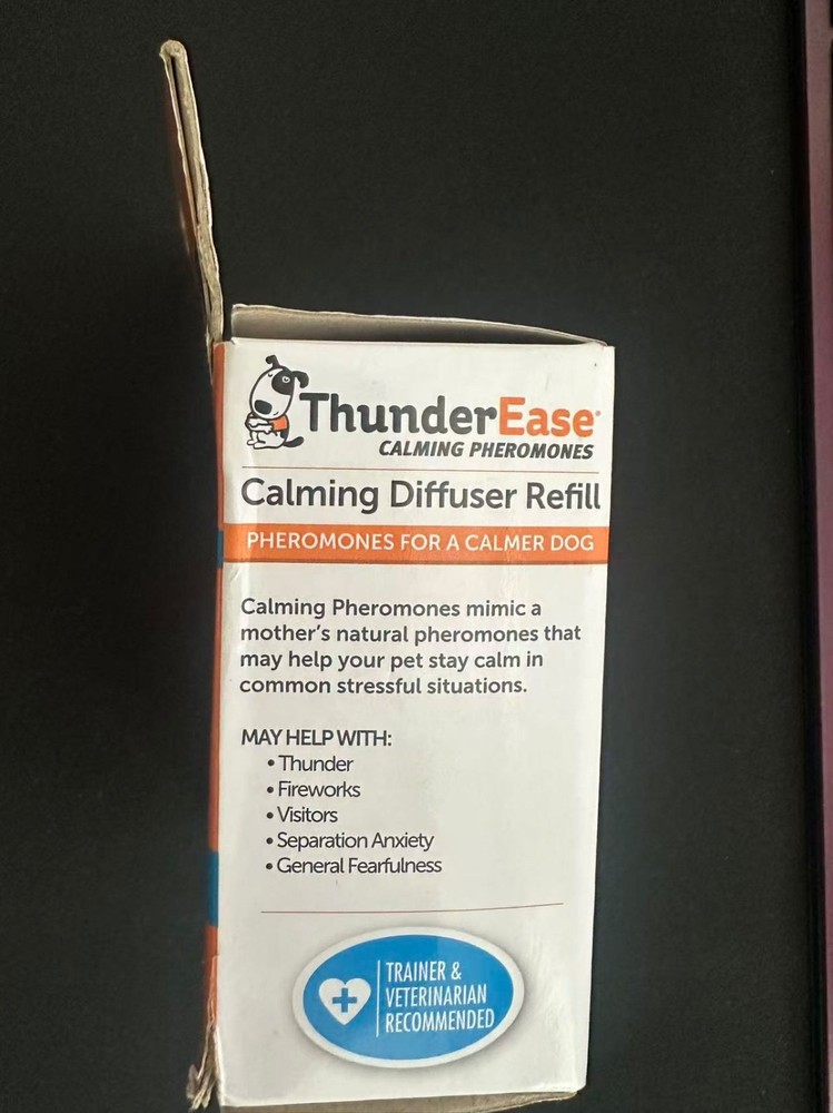 ThunderEase Dog Calming Pheromone Diffuser Refill - 48ml - Exp: 01/28
